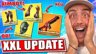 AIMBOT WAFFE, NEUE MYTHICS & IRONMAN ITEMS!😱- XXL FORTNITE UPDATE!