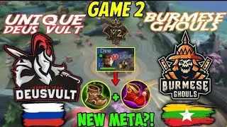 GEME 2 Burmese Ghouls Vs Unique Devu M2 World Champions 2021