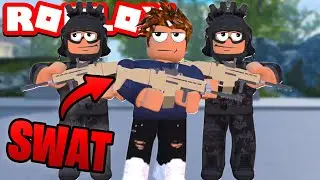 I Became a SWAT Member in the Roblox Police Simulator