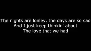 Nobody Knows - Tony Rich Project - Lyrics on Screen [HD]
