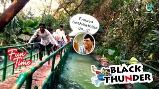 🤸‍♂️Floating Bridge alaparaigal at Black⚡Thunder| #ooty  | Full video coming soon....🥳