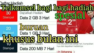 Check in my telkomsel setiap hari dapat koata hingga 2GB