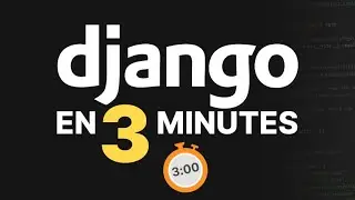 Django explained in 3 minutes (Python Web)