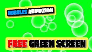 🆓 Free Green Screen 🟢 Chroma key 🫧 water bubbles  Effect Animation ❌ NO COPYRIGHT ©️ 2024