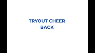 Tryout Cheer BACK (2024-2025)