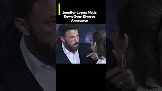 Jennifer Lopez Melts Down Over Divorce Announce #jenniferlopez #jlo #benaffleck