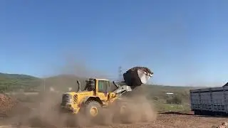 Volvo L120F Loderle Calışan Ustamız Hafriyat Yüklemesi Yapıyor Seri Şekilde