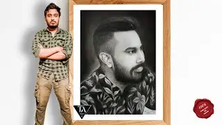 Pencil portrait by Thilina | Pencil Drawing Timelapse |Realistic Drawing made with Pencils|sri lanka