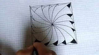 Zentagle Desen çizimi