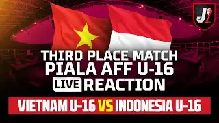 🔴INDONESIA VS VIETNAM - AFF U16 - LIVE REACTION