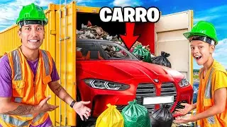 ACHAMOS UM CARRO NO LIXO E LIGAMOS ELE FUNCIONOU