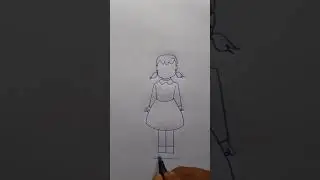 Drawing of Shizuka Doraemon/ #shorts