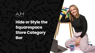 Hide or Style the Squarespace Store Category Bar