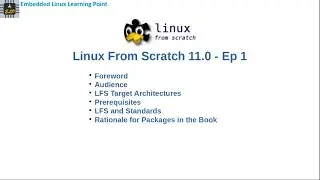 Linux From Scratch 11.1 - Ep 1