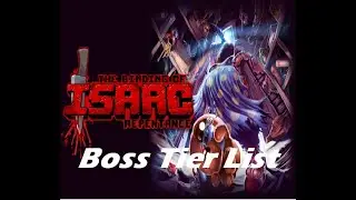 *NEW* Binding of Isaac Repentance: Boss Tier List
