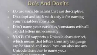 best of c# 2 (fundamentals)