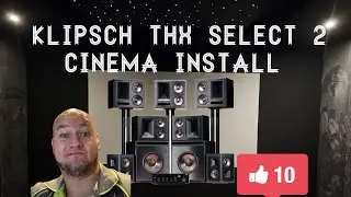 Klipsch THX cinema install