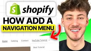 How To Add a Navigation Menu to Shopify (2024 Updated Tutorial)