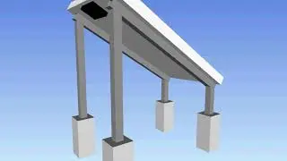 Solar Panel model using Revit Software