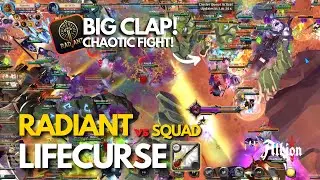Beginning of S4 War! | [LIGHT] RADIANT vs SQUAD | Lifecurse POV | Albion East