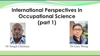 International Occupational Science Perspectives