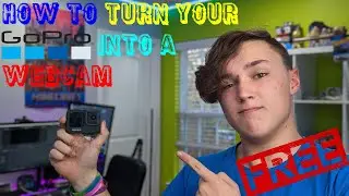 How You can Turn YOUR GoPro into a WEBCAM for FREE