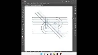 Monogram letter RG Logo Design #tutorial #shots #illustrator