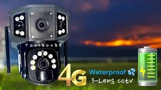 Best 4G SIM Support Portable CCTV Security Camera With Battery