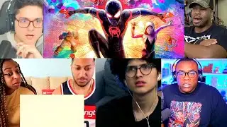Spider Man Across The Spider Verse  Trailer 2 Reaction Mashup