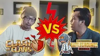COC VS PUBGM | (DEBAT GAMER NGAKAK KETOPRAK)