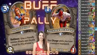 70% 14-6 in Legend 🔥 Sailboat Hand Buff Paladin ⛵ Hearthstone deck code ⬇️ Beat Asteroid Shaman ☄️