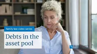Debts in the asset pool - Family law