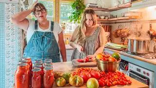 We Got Buried in Our Harvest (So We Spent the Week Preserving It)