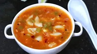 Macaroni Soup Recipe | Macaroni Soup | Soupy Pasta Recipe | Easy Pasta Soup | Vegetable Soup Recipe