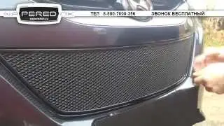 Защита радиатора ПРЕМИУМ на Хундай Ай Икс 35 Hyundai ix35. 2010-2015 35 2010-2015 naperedok
