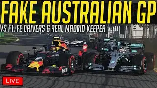 YouTuber Plebs Take on Lando Norris in Fake Australian Grand Prix