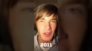 Evolution of PewDiePie #Evolution #Shorts #PewDiePie
