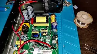 Laboratory power supply Nice Power 30v 10a repair, fan spins on display zero