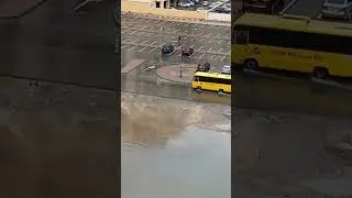 it's water everywhere 💧 🌧 road 