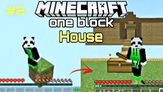 Minecraft survival house in one block #2