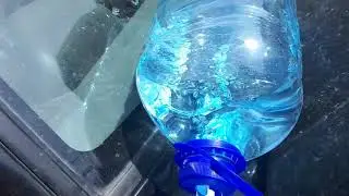 Эксперимент раскоксовка двигателя перекисью водорода!