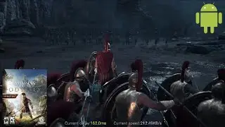 Gloud games android test, assassin's creed odyssey cloud gaming