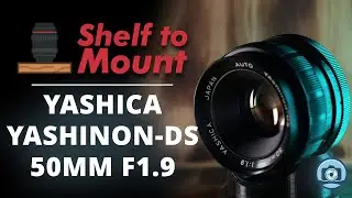 Yashica 50mm F1.9 Review: Swirly Bokeh + Straight Line Flare!