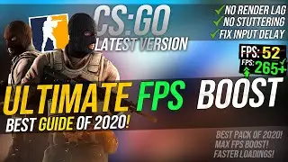 🔧 CSGO 2020: Boost Fps & Fix Lag On Any Pc! ✅CSGO Dramatically Increase Fps/ Performance!