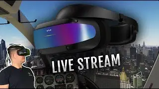 🔴 New York Helicopter tour in VR / Vertical test stream