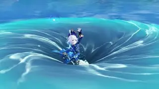 This is what happens if you Jump into a WHIRLPOOL