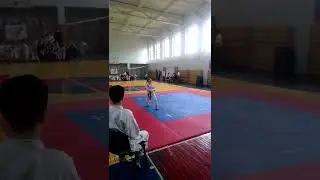 экзамен на пояс каратэ Краснодон ,Дворец спорта
