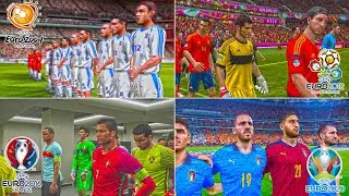Entrance Scene FINAL UEFA EURO From 2000 to 2024