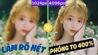 Làm Rõ Nét Và Phóng To Ảnh Miễn Phí - Phục Hồi Ảnh Cũ Với PicEditor.io | Yuto Tech