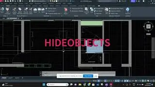 HOW TO HIDE\UNHIDE OBJECTS IN AUTOCAD